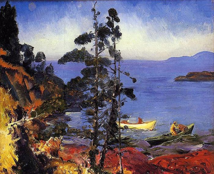 George Wesley Bellows Evening Blue china oil painting image